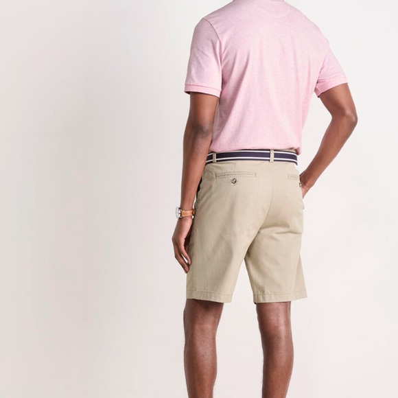 NWT Men’s Vineyard Vines tan 11” Breaker Shorts size 34 - Picture 2 of 5